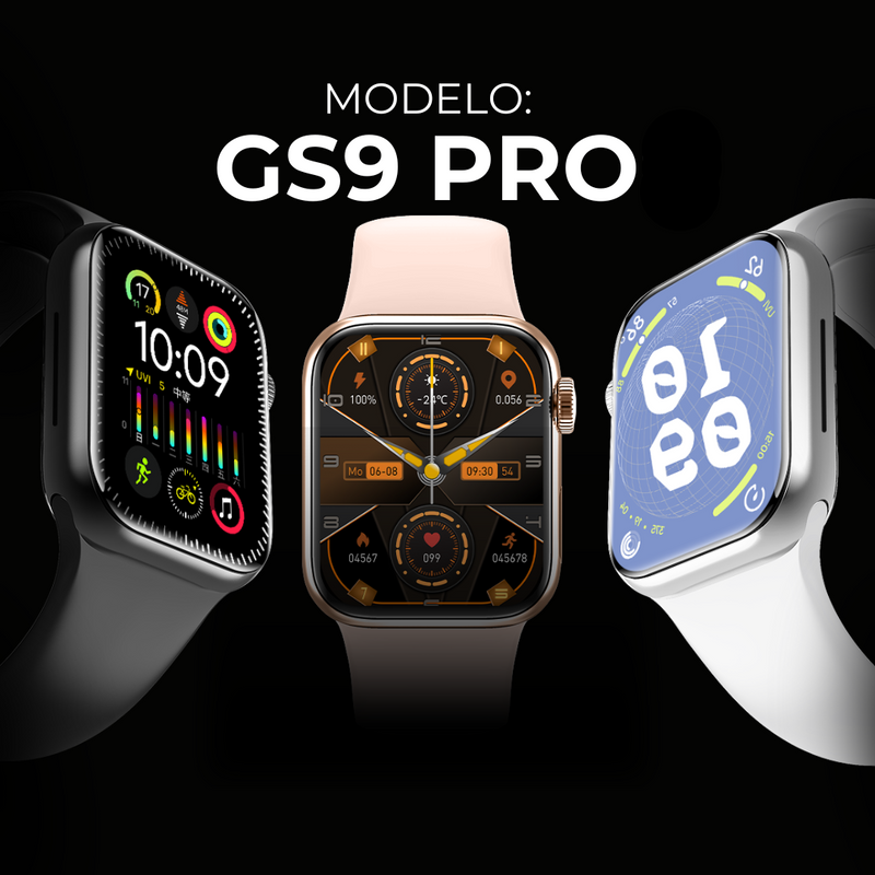 Smartwatch inteligente GS9 PRO Série 9 Original GPS ligações ilha dinamica comando de vóz Chat GPT