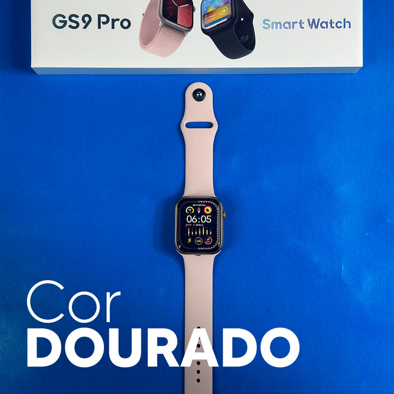 Smartwatch inteligente GS9 PRO Série 9 Original GPS ligações ilha dinamica comando de vóz Chat GPT