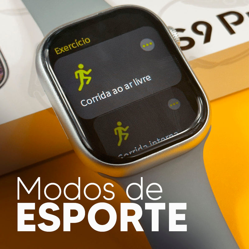 Relógio Smartwatch S9 PRO, Original, Chat GPT, com comando de voz e gestos