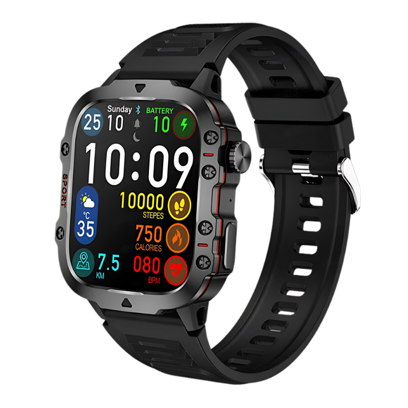 Novo Relógios Esportivos Smartwatch LIGE Homens À Prova D'água Chamada Bluetooth 420mAh Monitoramento Da Saúde IP68 D'água