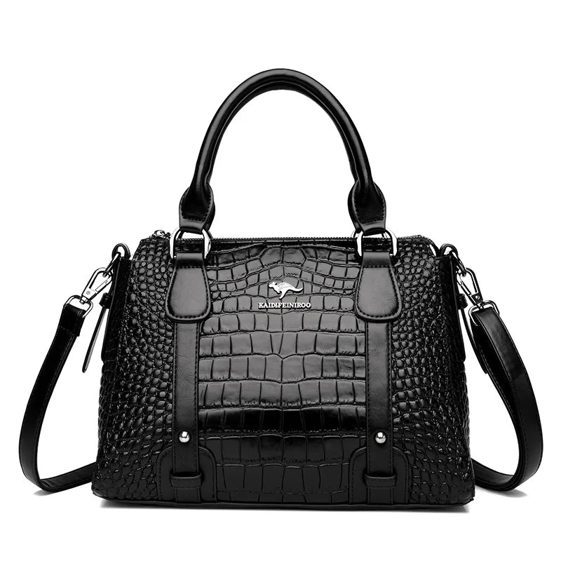 Bolsas de Couro de crocodilo, Genuíno Luxo: Elegância e Sofisticação para o Dia a Dia da Mulher Moderna - JV Ofertas Online