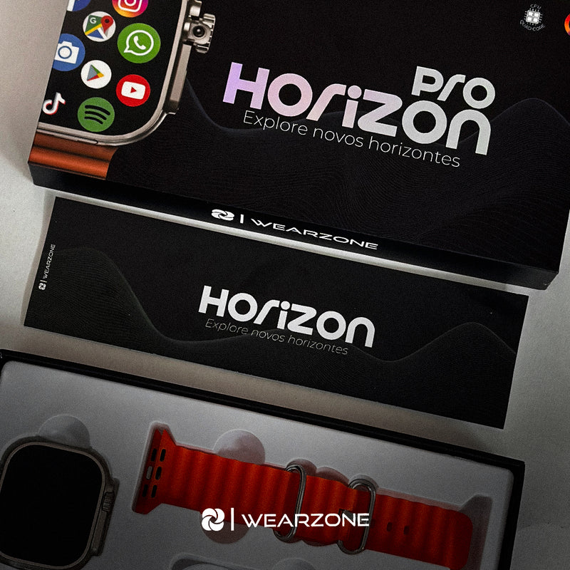 Celular de pulso, Smartwatch Horizon Pro, Original, 4GB RAM, Amoled, Câmera Rotatória + Nfc, 16gb de memoria